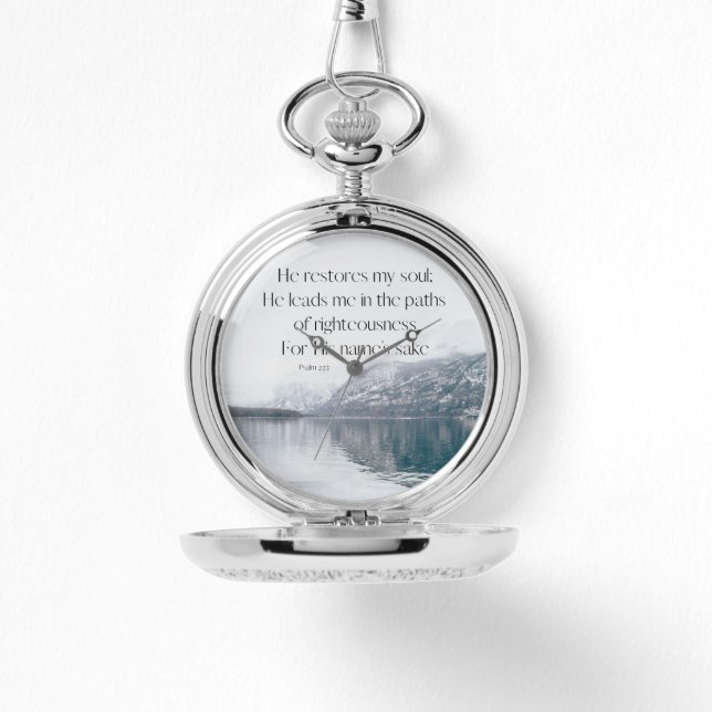 Scripture Pocket Watch (Front)