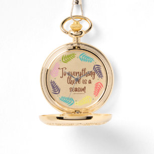 Scripture Pocket Watch 