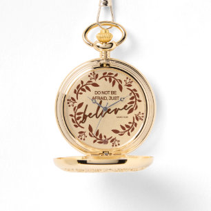 Scripture Pocket Watch 
