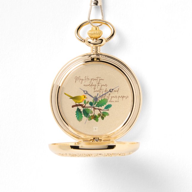Scripture Pocket Watch  (Front)