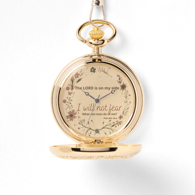 Scripture Pocket Watch  (Front)