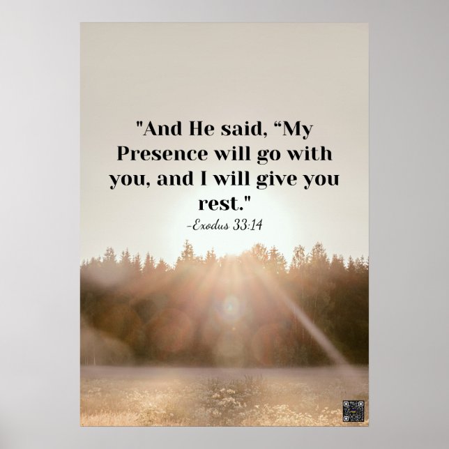 Scripture Poster  (Front)