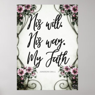 Scripture Poster Jeremiah 29:11