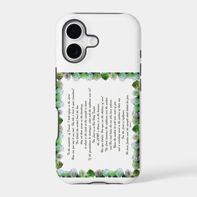 Scripture, Psalm 11, Bible Verse, (Back)