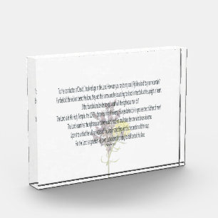 Scripture, Psalm 11, Photo Block