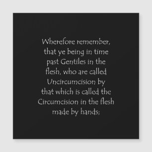 Scripture Quote Ephesians 2 11