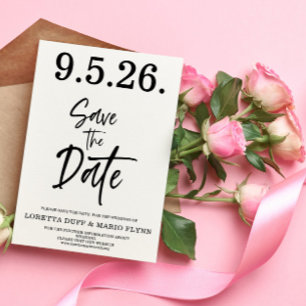 Scripture Save the date Invitation