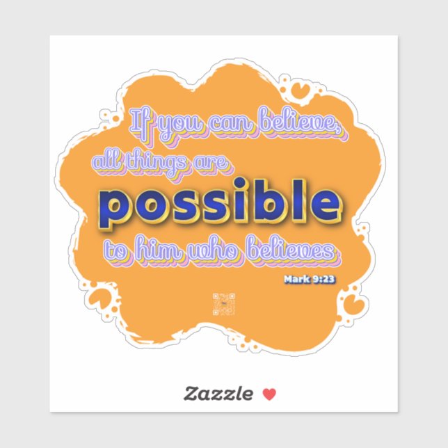 Scripture Sticker (Sheet)
