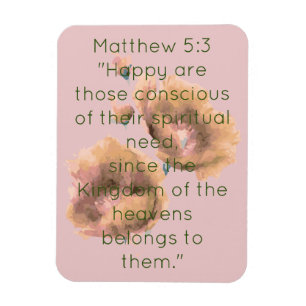 Scripture Verse Spiritual Message Kingdom Magnet