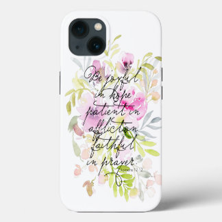Scripture Watercolor | Romans 12 iPhone 13 Case