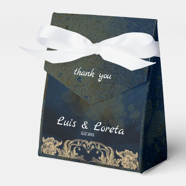 Scripture Wedding Favour Box (Front Side)