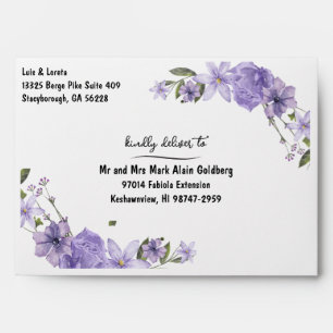 Scripture Wedding Invitation Envelope