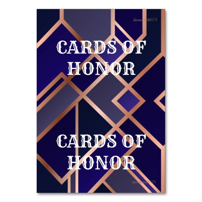 Scriptures for Game Table Number (Front)