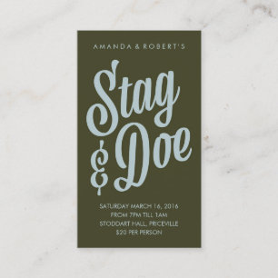 Scripty Stag & Doe Ticket