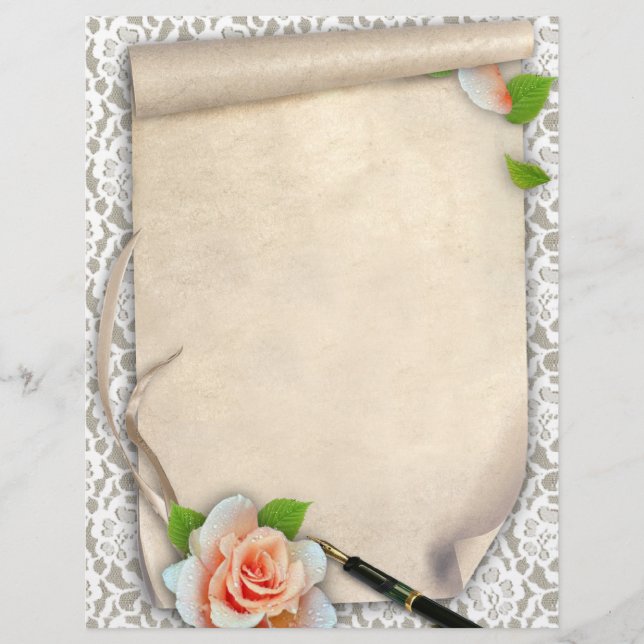 Scroll Custom Letterhead (Front)