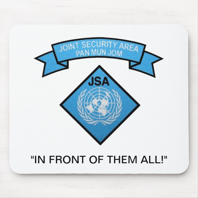 Scroll & Diamond Mouse Mat (Front)