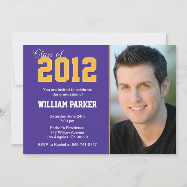 Scroll down for CLASS OF 2013 Invitation (Front)