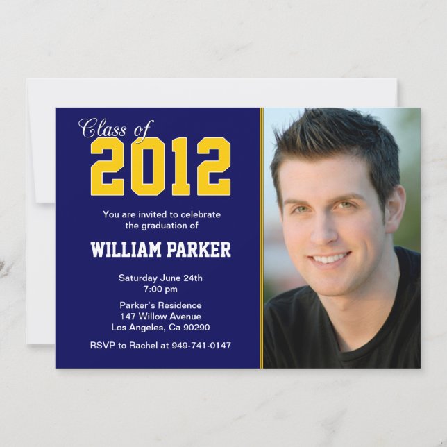 Scroll Down for CLASS OF 2013 Invitation (Front)