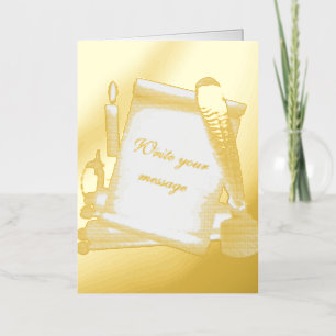 Scroll Foil Greeting Card