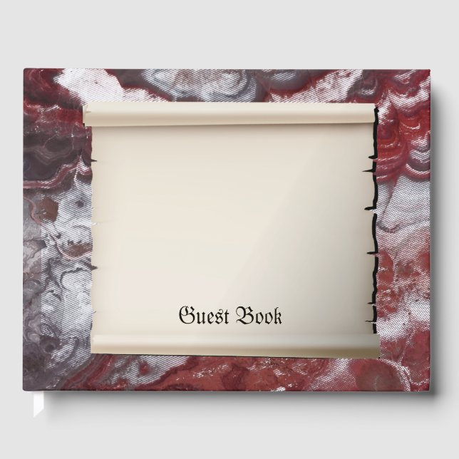 Scroll Guest Book (Front)