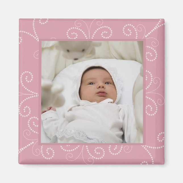 Scroll Magnet (rose) (Front)