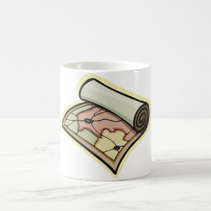Scroll Map Mug