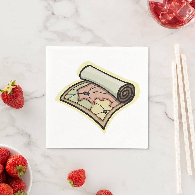 Scroll Map Paper Napkins (Creator Uploaded)