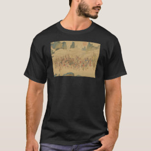 scroll of tribute fragment by Qiu Ying T-Shirt