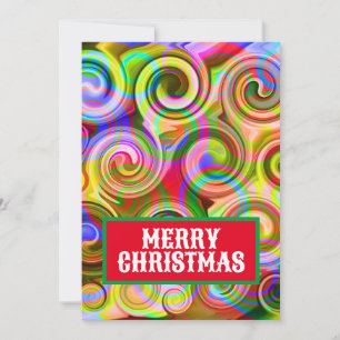 Scroll Pastel geometrical abstract  Invitation