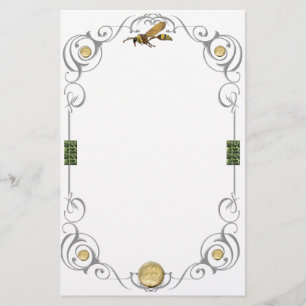 Scroll Potter Wasp Stationery