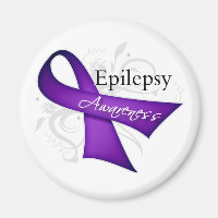 Scroll Ribbon - Epilepsy Awareness