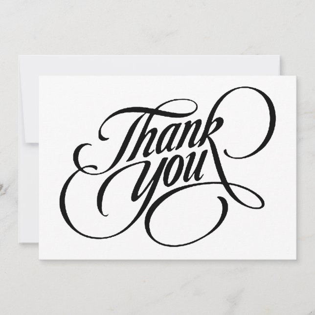 Scrolled thank you (Front)
