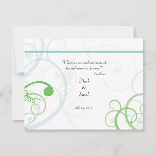 Scrolling Around 2 RSVP Card
