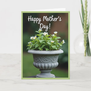 Scrollwork Garden Mothers Day Card