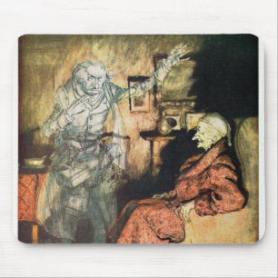 Scrooge and The Ghost of Marley Mouse Mat