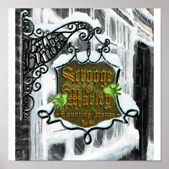 Scrooge&MarleySignScene Poster (Front)