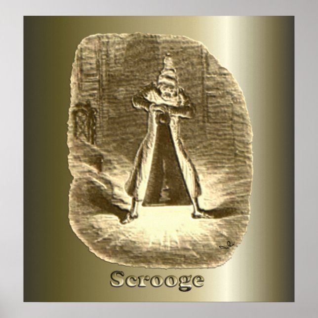 Scrooge of Christmas - A Christmas Carol Poster (Front)