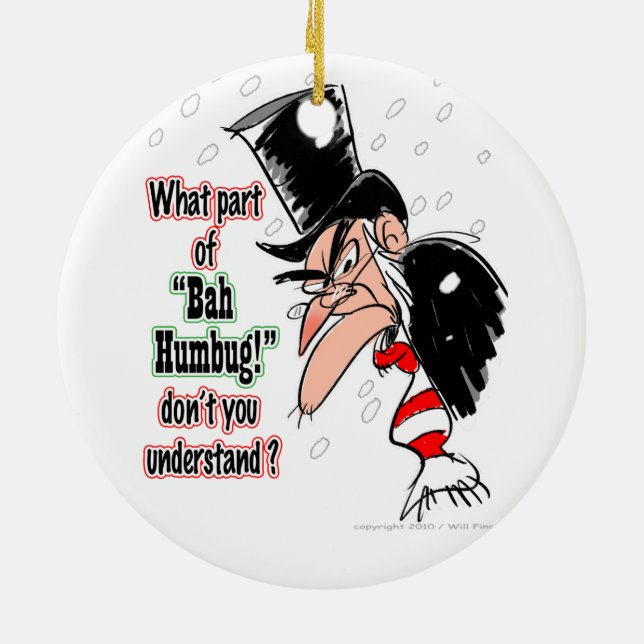 "Scrooge" ornament (Back)