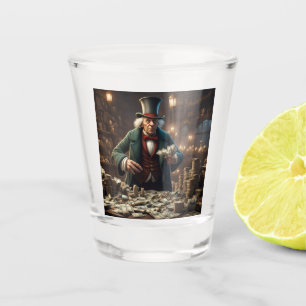 Scrooge Shot Glass