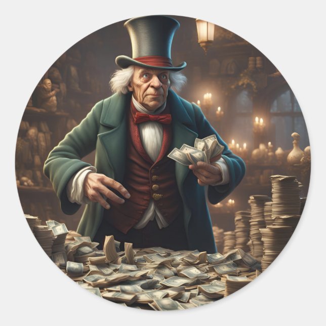 Scrooge Stickers (Front)