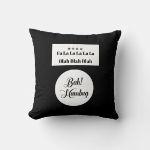 SCROOGE'S FAVORITE ANTI CHRISTMAS PILLOW
