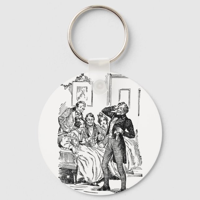 Scrooge's Nephew Key Ring (Front)