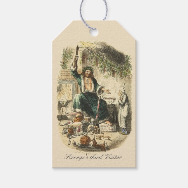 Scrooge's Third Visitor Gift Tags (Front)