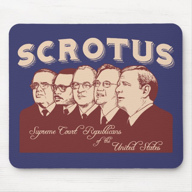 SCROTUS MOUSE MAT (Front)