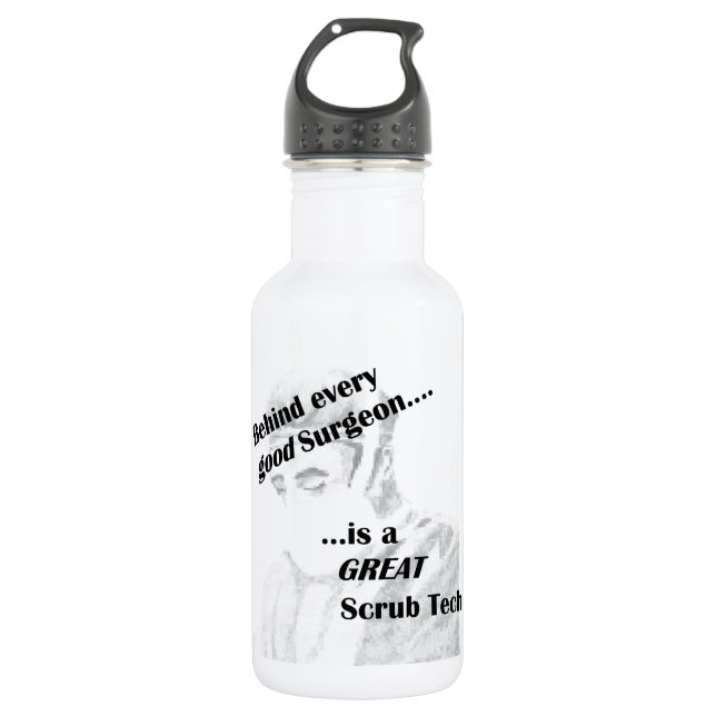 Scrub Tech 532 Ml Water Bottle (Front)