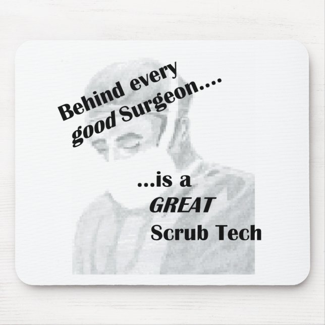 Scrub Tech Mouse Mat (Front)
