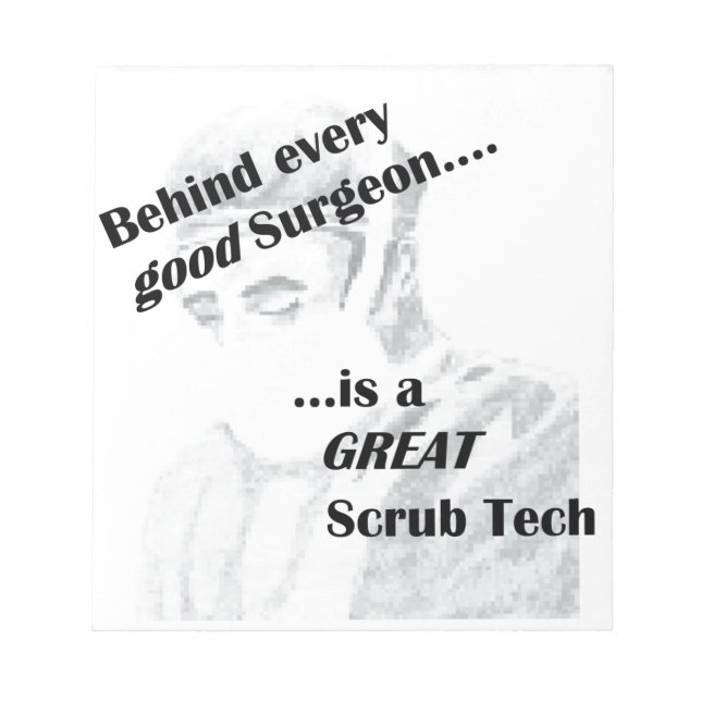 Scrub Tech Notepad (Front)