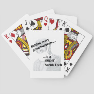 Scrub Tech Playing Cards