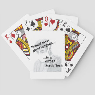 Scrub Tech Playing Cards