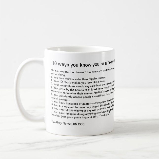 Scrubs Logo B, mug3, 10 ways you know you’re a ... Coffee Mug (Left)